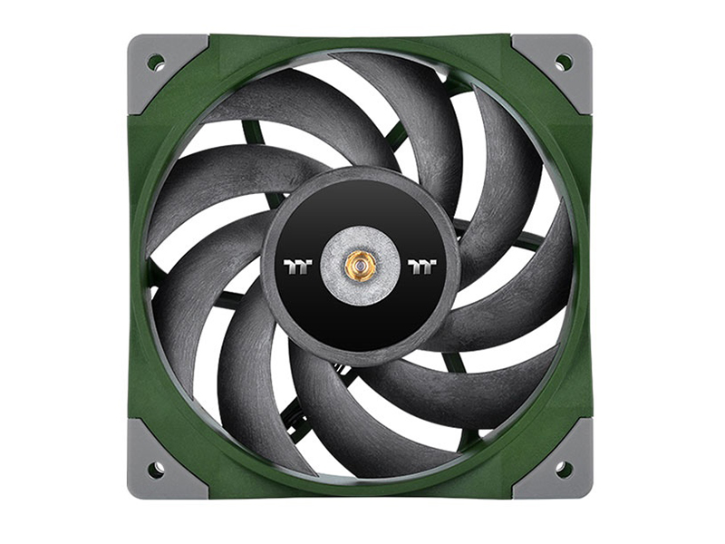 Вентилятор Thermaltake Fan Tt Toughfan 12 Hydraulic Bearing Gen.2 (1 Pack) Racing Green CL-F117-PL12RG-A корпусной вентилятор thermaltake cl f117 pl12tq a