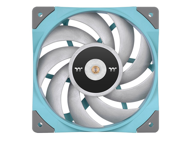 Вентилятор Thermaltake Fan Tt Toughfan 12 Hydraulic Bearing Gen.2 (1 Pack) Turquoise CL-F117-PL12TQ-A thermaltake toughfan 14 rgb 3 fan pack cl f136 pl14sw a