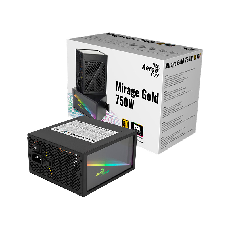 Блок питания AeroCool Mirage Gold 750W 4711099472567