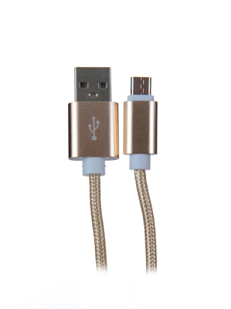 Аксессуар Red Line USB - MicroUSB 2А Gold УТ000035969 цена и фото