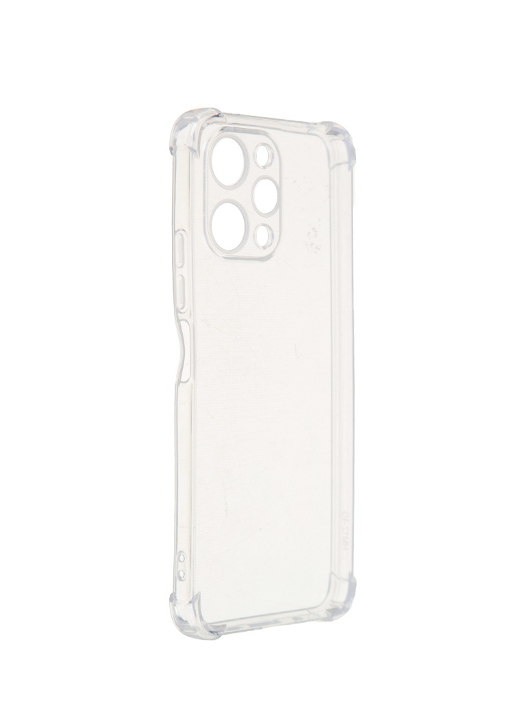 фото Чехол ibox для xiaomi redmi 12 crystal с усиленными углами silicone transparent ут000035965