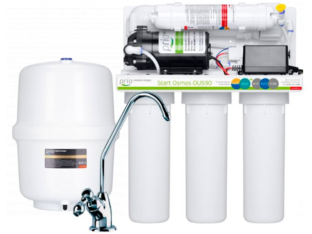 Фильтр для воды Prio Новая Вода Start OU590 прямоточная сплит система prio новая вода