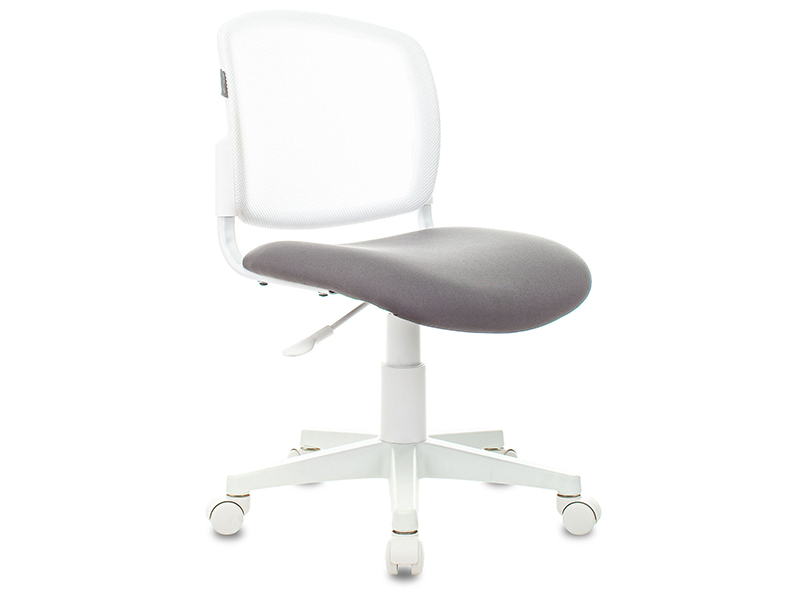 Компьютерное кресло Бюрократ CH-W296NX White-Grey CH-W296NX/NEO-GREY компьютерное кресло бюрократ ch 330m grey