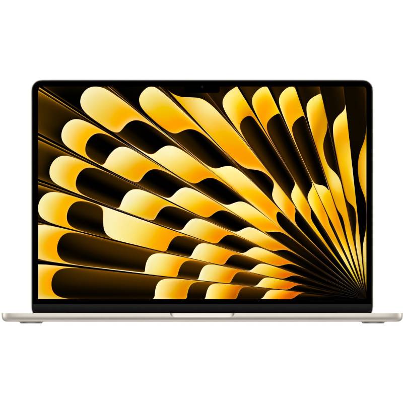 Ноутбук APPLE MacBook Air 15 (2023) (Английская раскладка клавиатуры) Starlight MQKU3 (Apple M2 8-core/8192Mb/256Gb/No ODD/M2 10-core/Wi-Fi/Bluetooth/Cam/15.3/2880x1864/Mac OS)