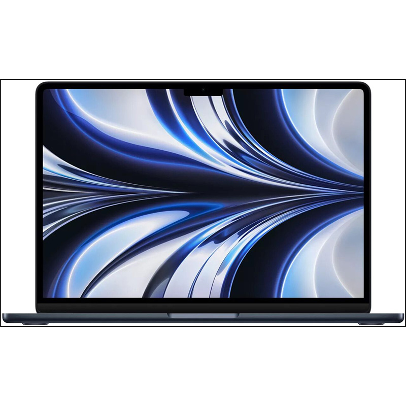 фото Ноутбук apple macbook air 15 (2023) (английская раскладка клавиатуры) midnight mqkx3zp/a / mqkx3ll/a (apple m2 8-core/8192mb/512gb/no odd/m2 10-core/wi-fi/bluetooth/cam/15.3/2880x1864/mac os)