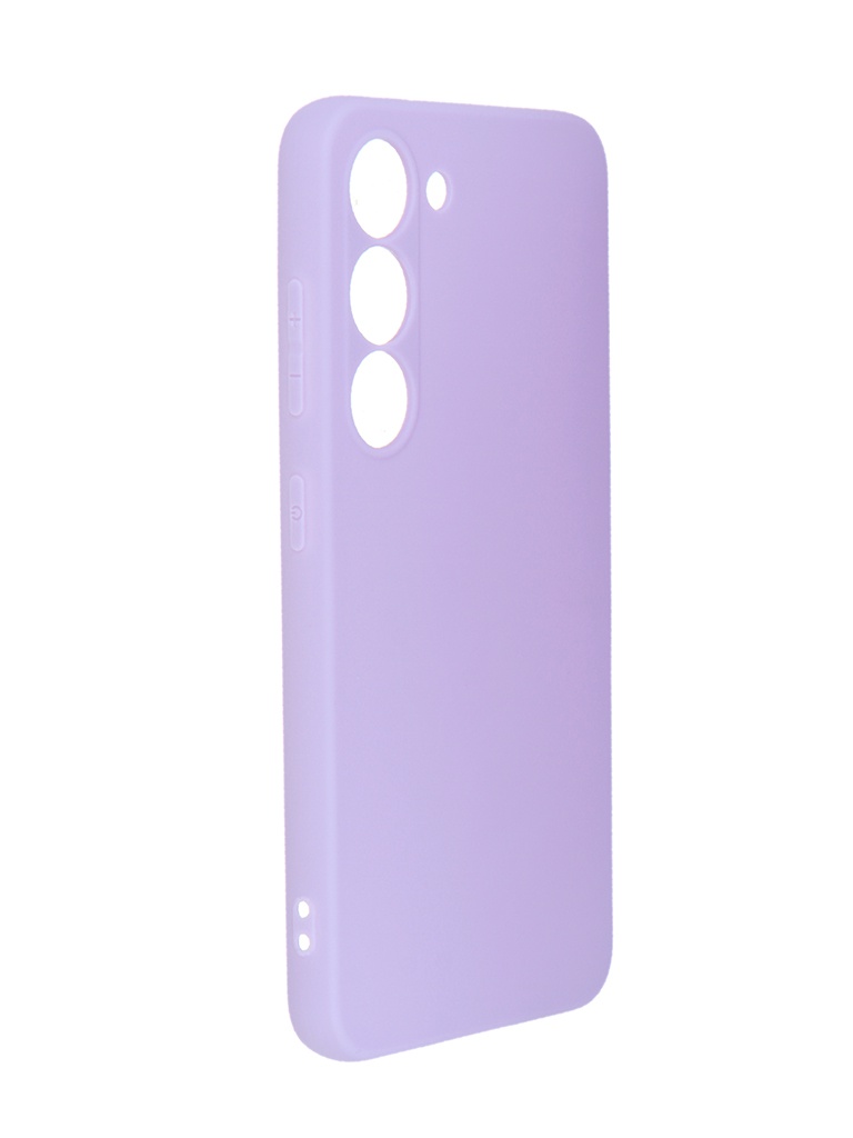 Чехол Neypo для Samsung Galaxy S23 Soft Matte с защитой камеры Silicone Lilac NST61121 чехол cлайдер mobileocean для samsung a72 a725 бирюзовый с защитой камеры