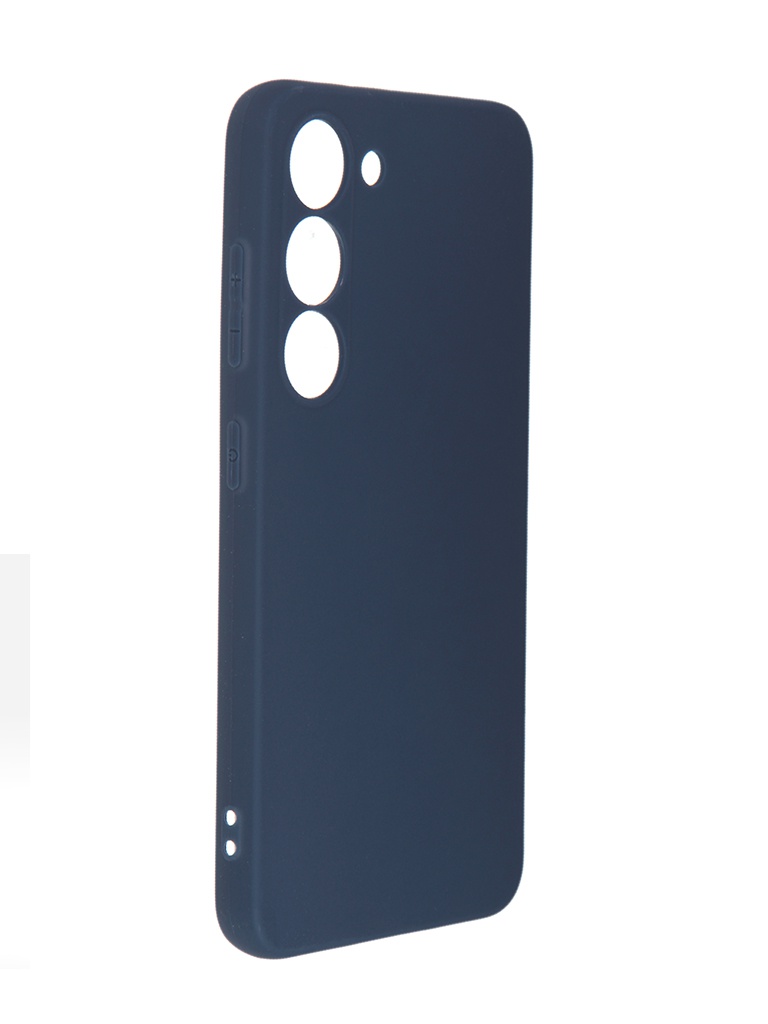 

Чехол Neypo для Samsung Galaxy S23 Soft Matte с защитой камеры Silicone Dark Blue NST61157, Samsung Galaxy S23