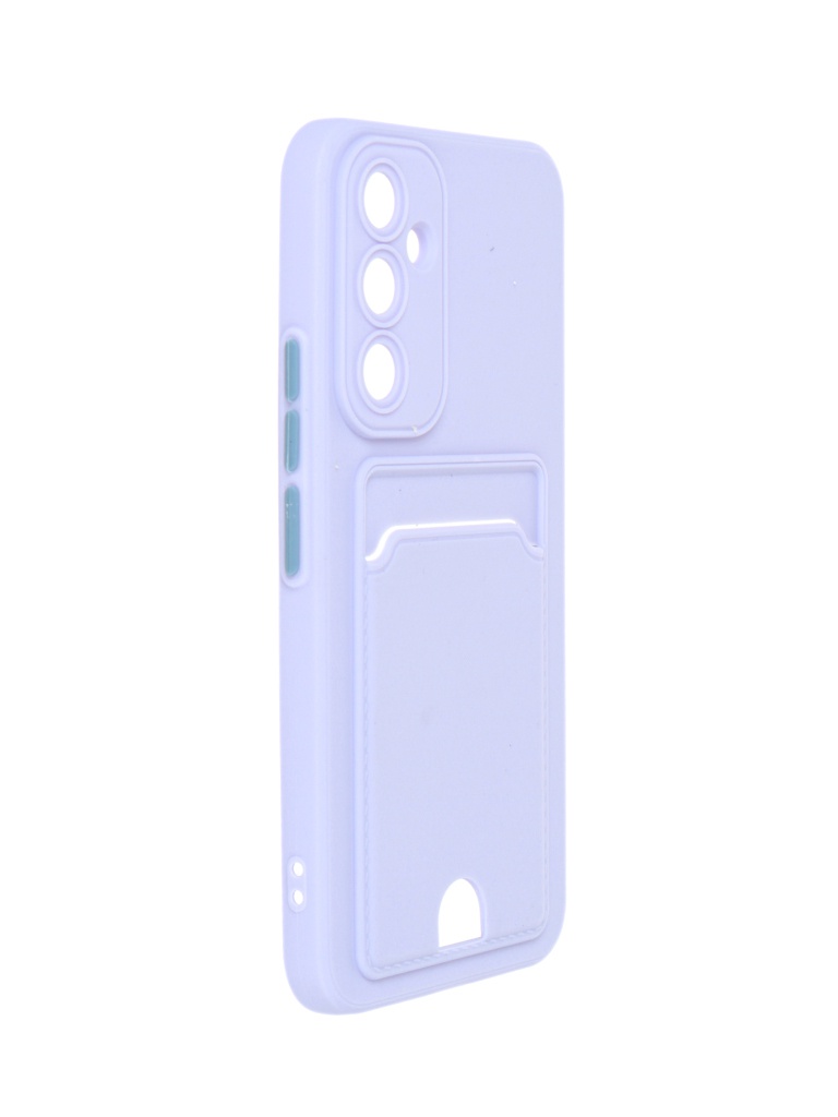 

Чехол Neypo для Samsung A54 5G Pocket Matte Silicone с карманом Lilac NPM59522, Samsung A54 5G