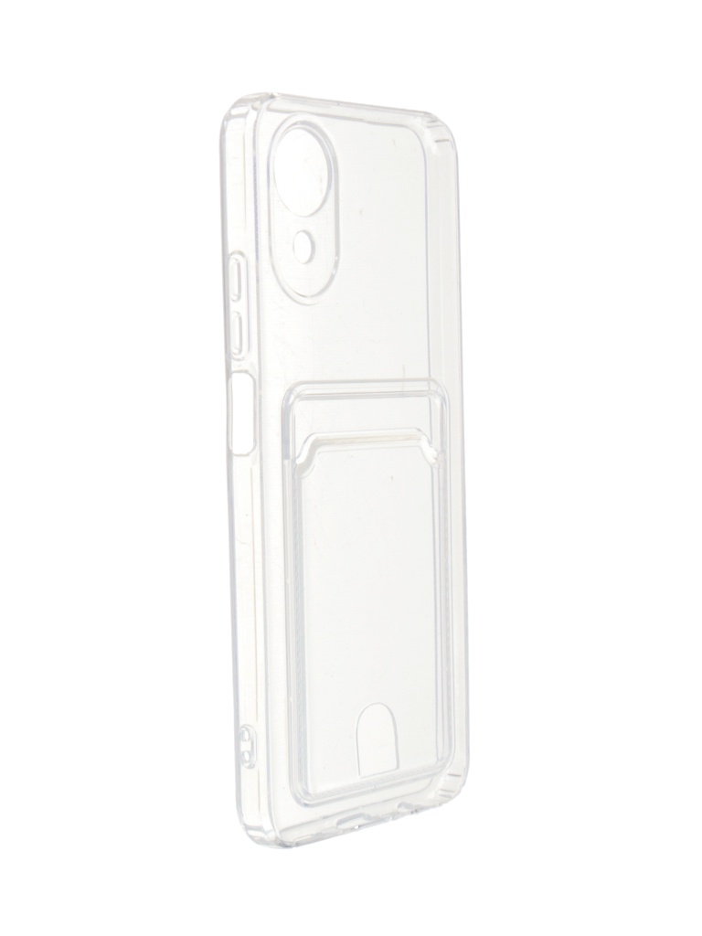

Чехол Neypo для Oppo A17k Pocket Silicone с карманом Transparent ACS60312, Oppo A17k
