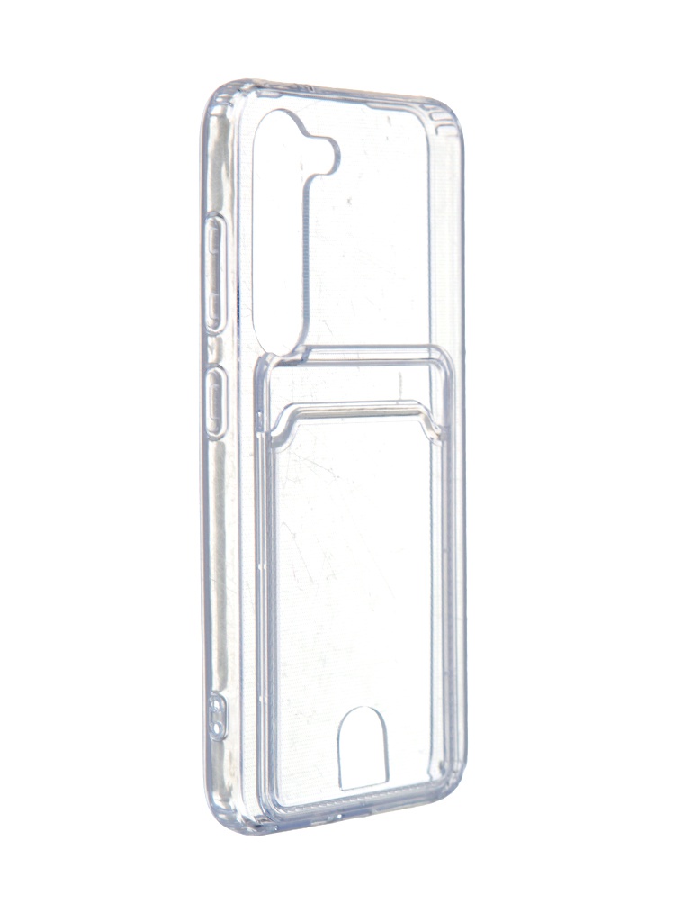 

Чехол Neypo для Samsung Galaxy S23 Pocket Silicone с карманом Transparent ACS65755, Samsung Galaxy S23
