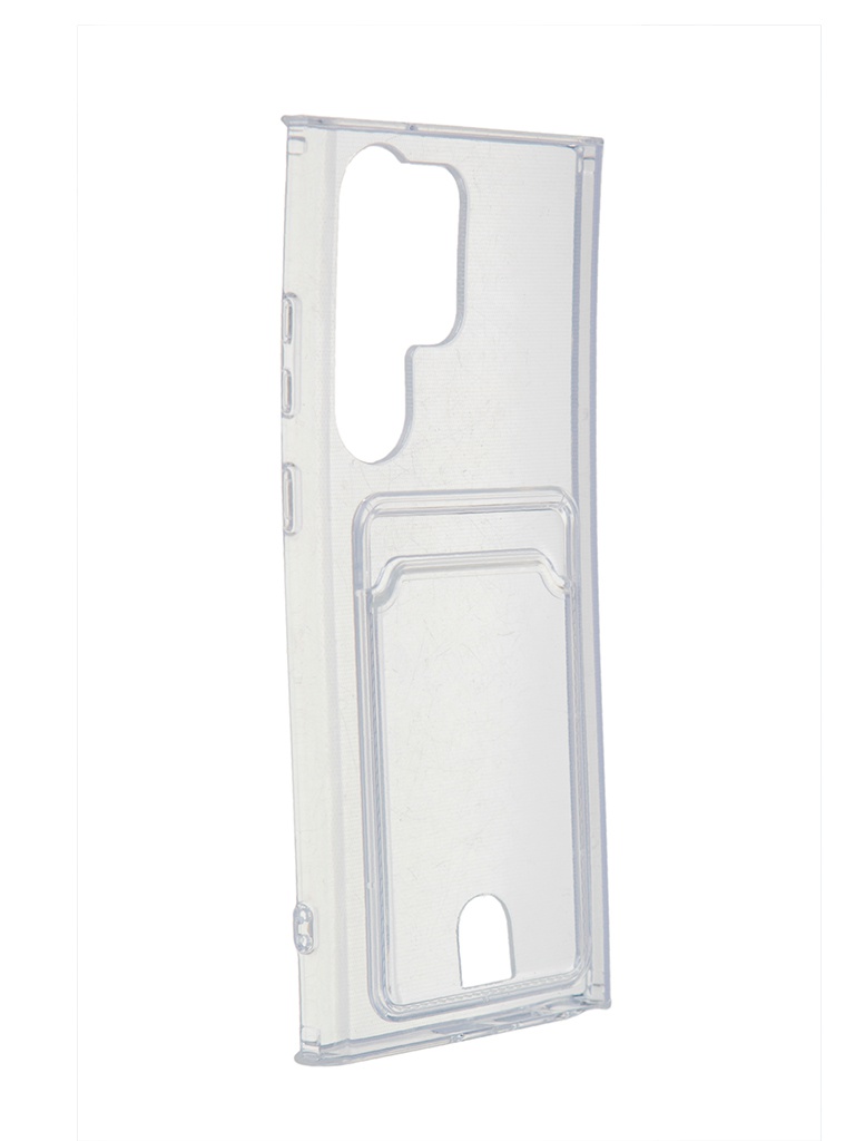 

Чехол Neypo для Samsung Galaxy S23 Ultra Pocket Silicone с карманом Transparent ACS65757, Samsung Galaxy S23 Ultra