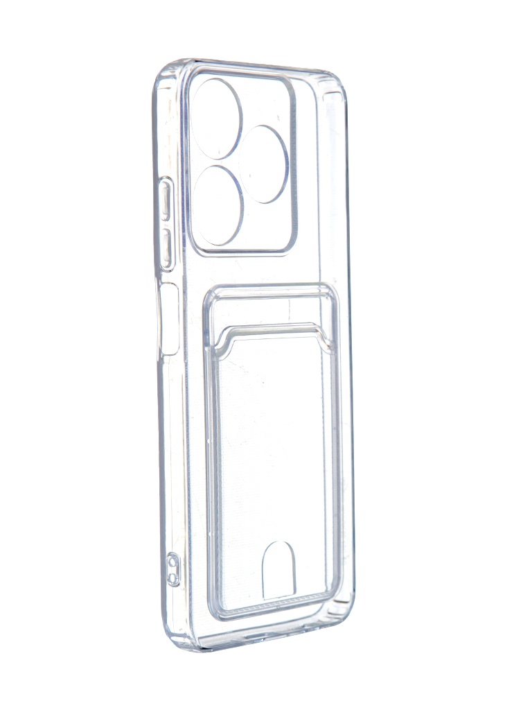 

Чехол Neypo для Tecno Spark 10 / 10C Pocket Silicone с карманом Transparent ACS65651, Tecno Spark 10 / 10C