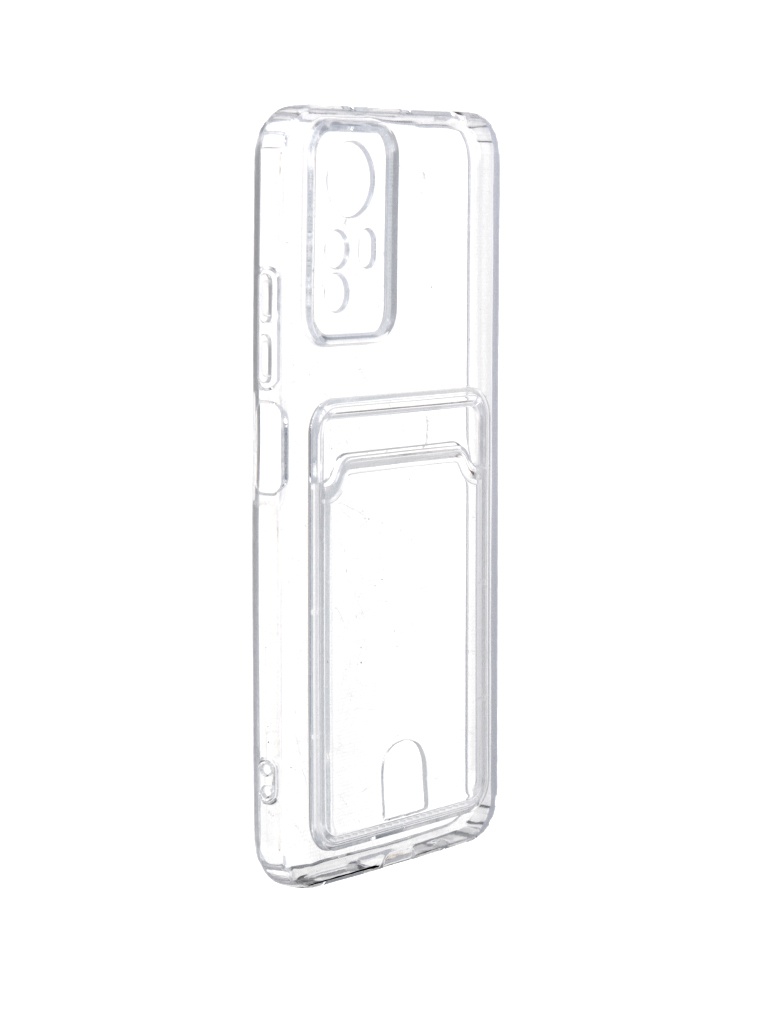 

Чехол Neypo для Xiaomi Redmi Note 12S Pocket Silicone с карманом Transparent ACS68619, Xiaomi Redmi Note 12S