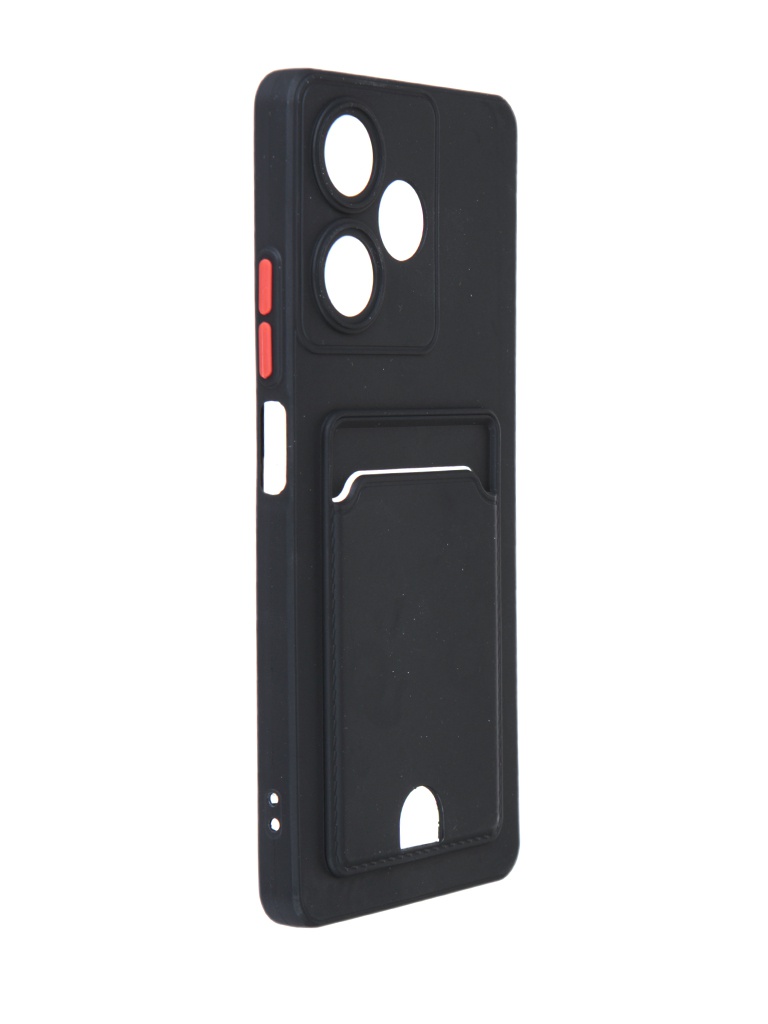 

Чехол Neypo для Infinix Hot 30 Pocket Matte Silicone с карманом Black NPM61957, Infinix Hot 30
