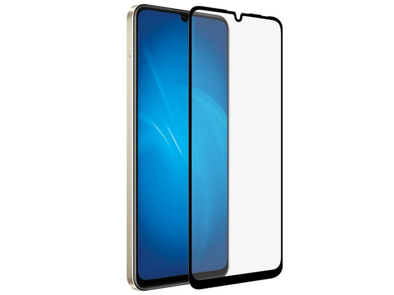 

Защитное стекло DF для Realme C53 / C51 Full Screen + Full Glue Blue Frame rmColor-29, Realme C53 / C51