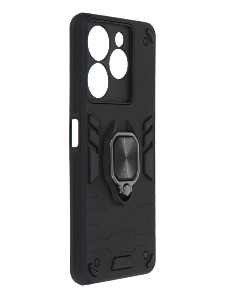 Чехол Neypo для Tecno Spark 10 Pro Silicone Black NBDE62821 for tecno spark 10 pro sliding camera cover design tpu pc phone case black