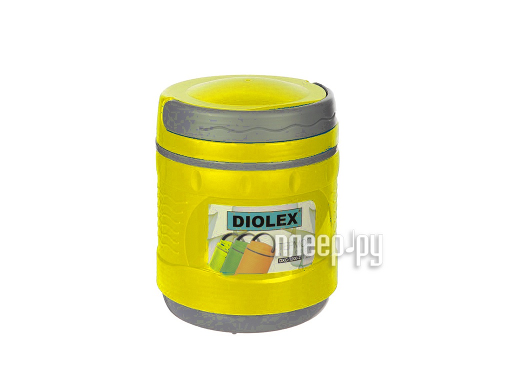 Термос Diolex 1.2L Yellow DXC-1200-2 термос diolex 1 4l yellow dxc 1400 3 ye