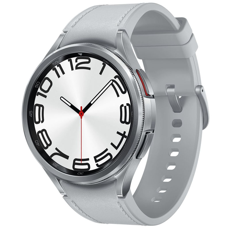 Умные часы Samsung Galaxy Watch 6 Classic 47mm Silver SM-R960NZSA защитная плёнка для samsung galaxy watch 6 classic 47mm гидрогелевая прозрачная