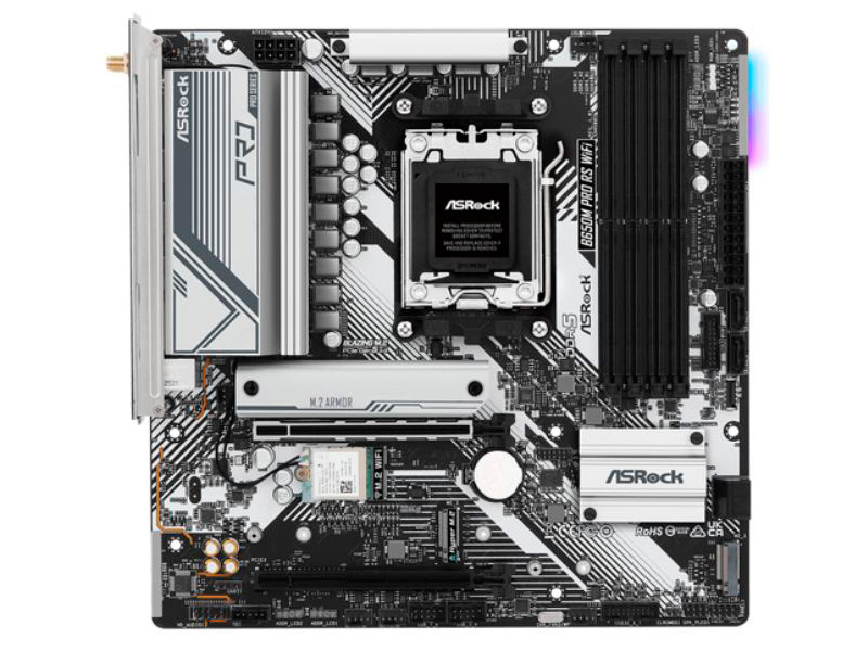 

Материнская плата ASRock B650M Pro RS Wi-Fi, B650M Pro RS Wi-Fi