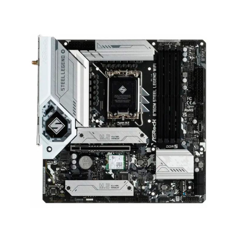 фото Материнская плата asrock b760m steel legend wi-fi