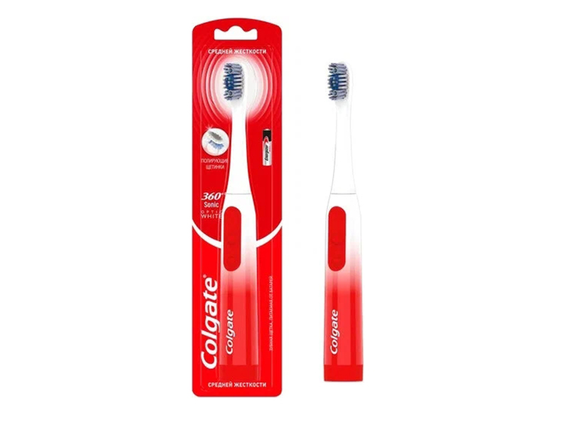 Зубная электрощетка Colgate 360 Sonic Optic White 58303 / 8718951405059