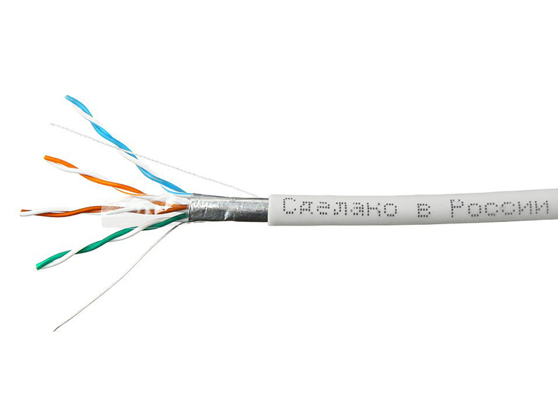 Сетевой кабель SkyNet Premium FTP cat.5e Fluke Test 305m CSP-FTP-LSLTx-4-CU