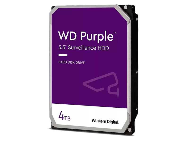 Жесткий диск Western Digital Purple 4Тб WD43PURZ жесткий диск western digital purple 1 tb