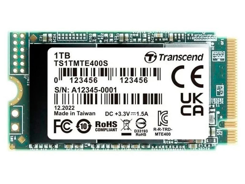 

Твердотельный накопитель Transcend MTE400S 1Tb TS1TMTE400S, MTE400S