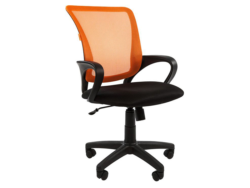 Компьютерное кресло Chairman 969 TW Orange 00-07017851 компьютерное кресло chairman 575 мет tw black 00 07124171