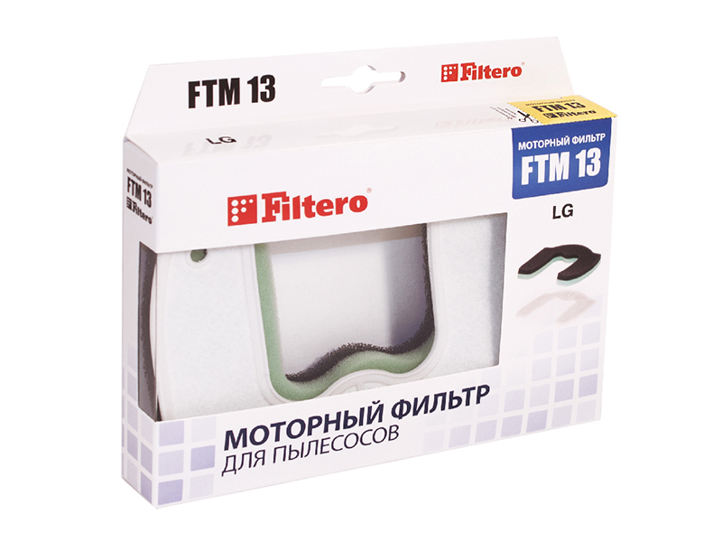 Комплект моторных фильтров Filtero FTM 13 LGE для пылесосов LG