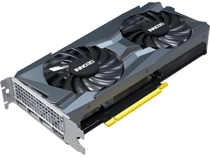 

Видеокарта Inno3D nVidia GeForce RTX 3060 Ti TWIN X2 OC LHR 1410MHz PCI-E 3.0 8192Mb 14000MHz 256-bit 1xHDMI 3xDP N306T2-08D6X-119032DH, GeForce RTX 3060 Ti TWIN X2 OC LHR