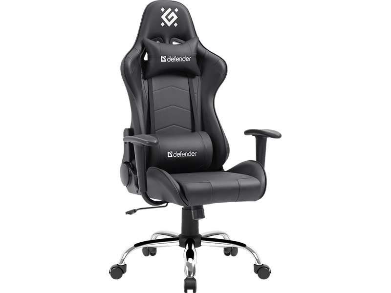 Компьютерное кресло Defender Azgard Black 64558 кресло игровое defender azgard до 160 кг экокожа черное