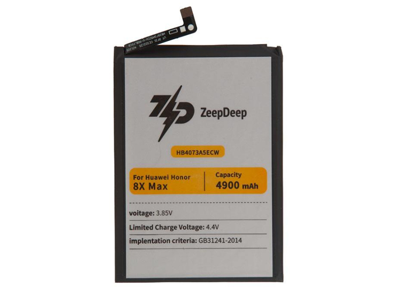 Аккумулятор ZeepDeep Asia (схожий с HB4073A5ECW) для Honor 8X Max / Note 10 / Mate 20X 888704 цена и фото