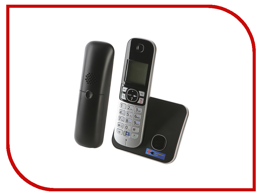 

Радиотелефон Panasonic KX-TG6811 RUB Black, KX-TG6811
