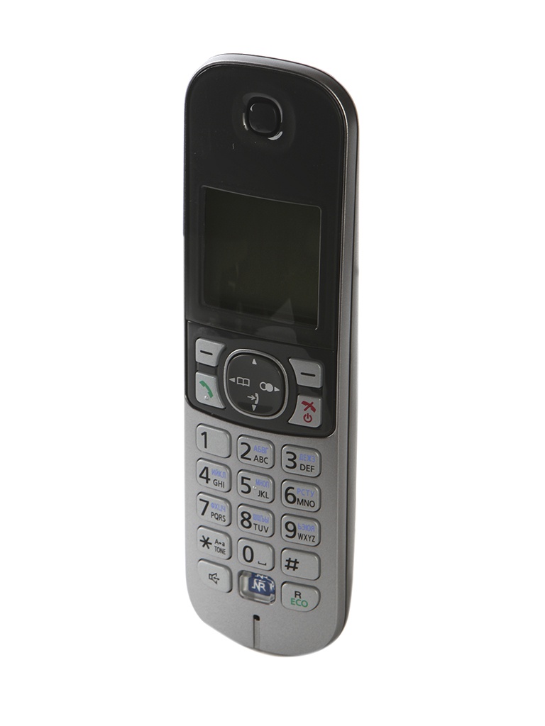 Радиотелефон Panasonic KX-TG6811 RUM Metallic Grey радиотелефон panasonic kx tg1611ruh