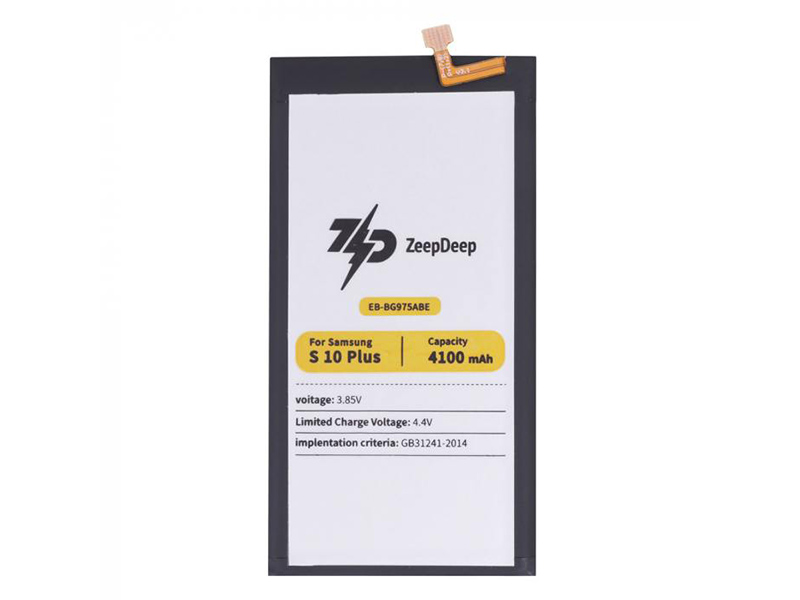 цена Аккумулятор ZeepDeep Asia (схожий с EB-BG975ABE) для Samsung Galaxy S10 Plus 888724