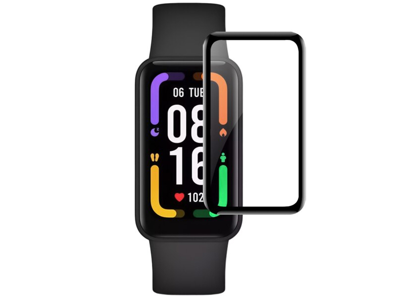

Aксессуар Защитное стекло Red Line для Xiaomi Redmi Smart Band 2 3D PMMA Black УТ000036206, Xiaomi Redmi Smart Band 2