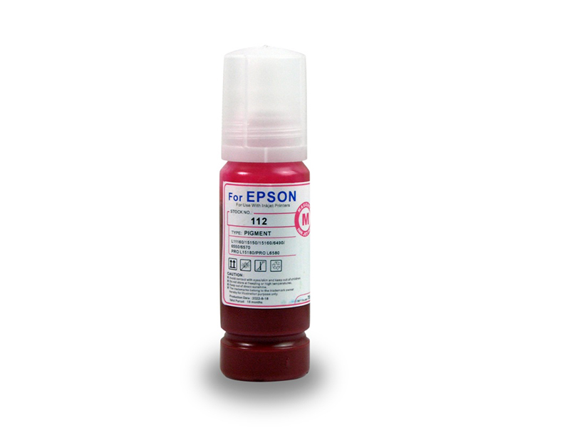 

Чернила Revcol Key Lock (схожий с Epson 112) 70ml Magenta Pigment 6593, 6593