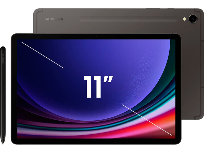 Планшет Samsung Galaxy Tab S9 5G SM-X716 8/128Gb Graphite (Snapdragon 8 Gen 2 3.36GHz/8192Mb/128Gb/GPS/5G/Wi-Fi/Bluetooth/Cam/11/2560x1600/Android) sabbat jetpods tws earbuds intelligent noise reduction bluetooth 5 2 graphite dark