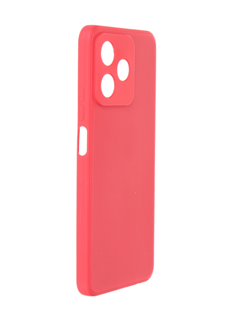 

Чехол Zibelino для Realme C53 4G/C51 4G/Narzo N53 4G Soft Matte с микрофиброй Red ZSMF-RLM-C53-RED, Realme C53 / Narzo N53