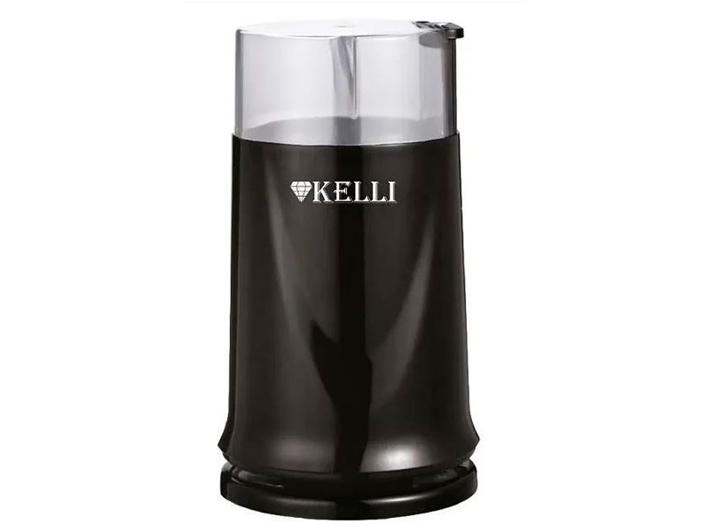 Кофемолка Kelli KL-5112 Black кофемолка kelli kl 0150 ручная деревянный корпус 1х30