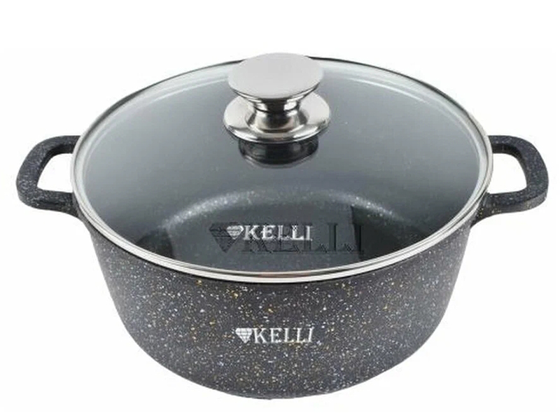 фото Кастрюля kelli 5.5l kl-4092-24