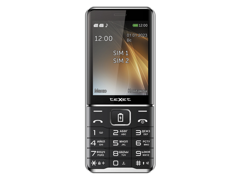 Сотовый телефон teXet TM-D421 Black сотовый телефон texet tm 520r