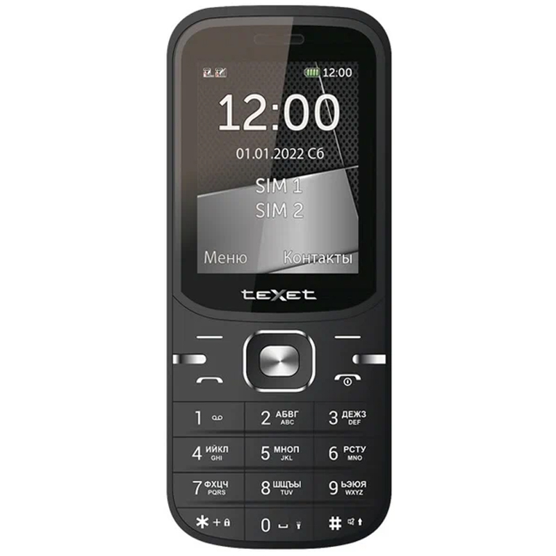 Сотовый телефон teXet TM-219 Black
