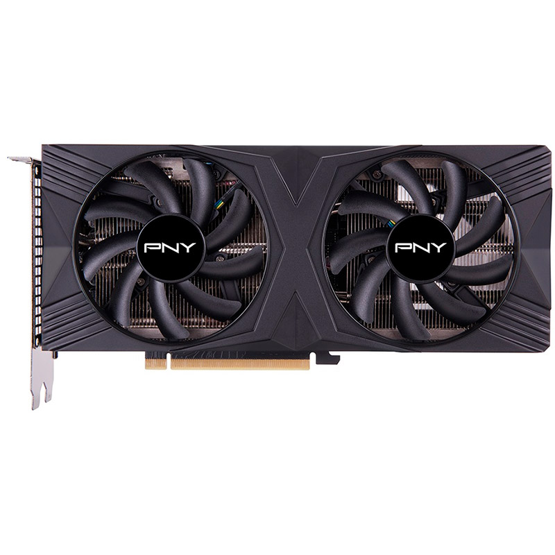 фото Видеокарта pny geforce rtx 4060 ti 8gb verto 2fan 2310mhz pci-e 4.0 18000mhz 128-bit hdmi 3xdp vcg4060t8dfxpb1