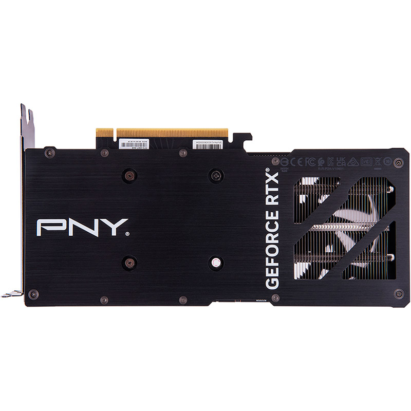 фото Видеокарта pny geforce rtx 4060 ti 8gb verto 2fan 2310mhz pci-e 4.0 18000mhz 128-bit hdmi 3xdp vcg4060t8dfxpb1