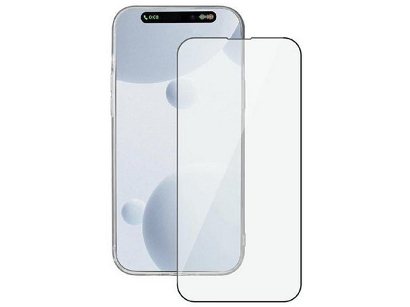 Защитное стекло Pero для APPLE iPhone 15 Full Glue Black PGFG-I15 защитное стекло full glue для apple iphone 14 plus без упаковки