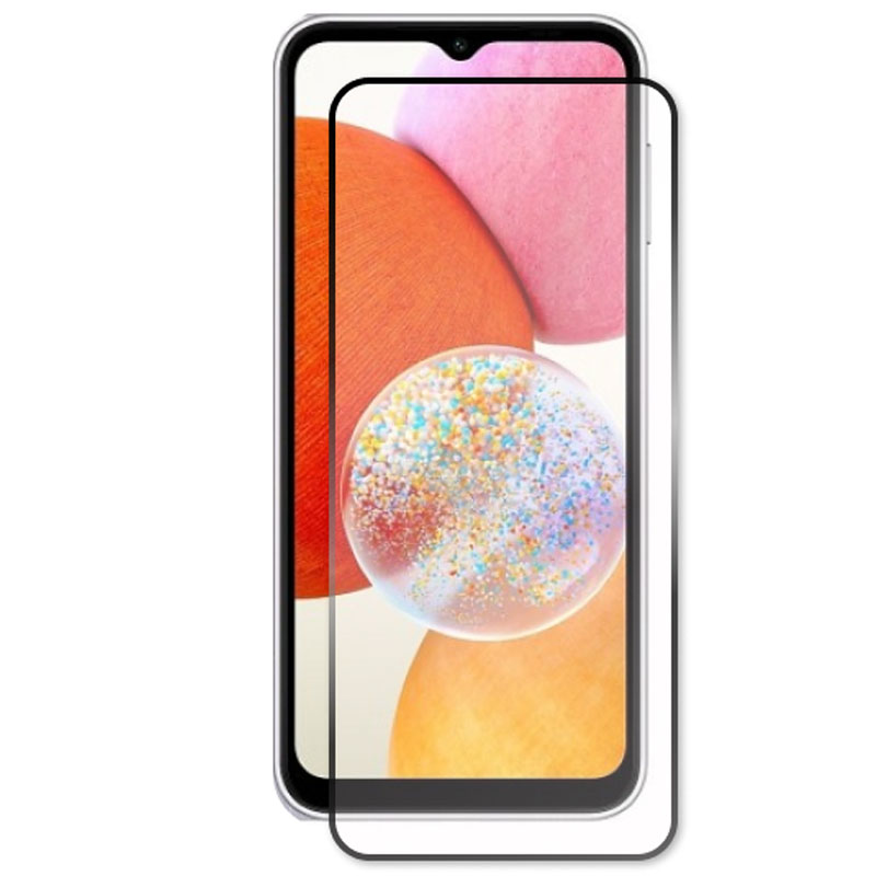 

Защитное стекло Pero для Samsung Galaxy A14 Full Glue Black PGFG-A14, Samsung Galaxy A14
