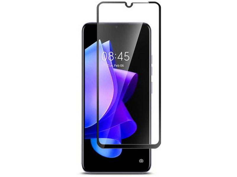 

Защитное стекло Pero для Tecno Pop 7 Full Glue Black PGFG-TP7, Tecno Pop 7