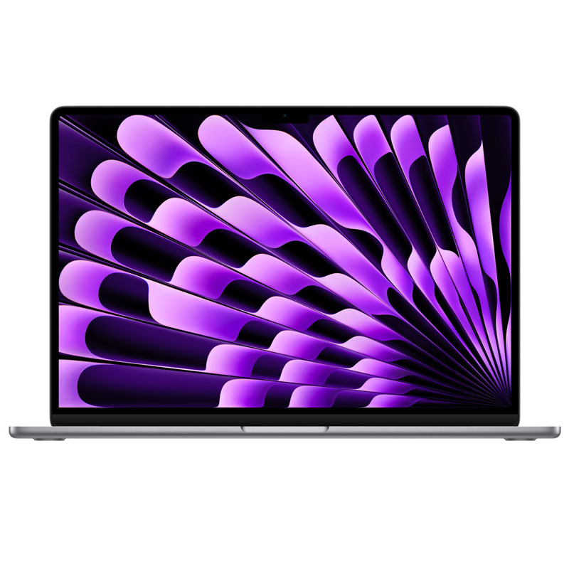 фото Ноутбук apple macbook air 15 (2023) (русская / английская раскладка клавиатуры) space grey mqkp3_rusg / mqkp3ru/a (apple m2 8-core/8192mb/256gb/no odd/m2 10-core/wi-fi/bluetooth/cam/15.3/2880x1864/mac os)
